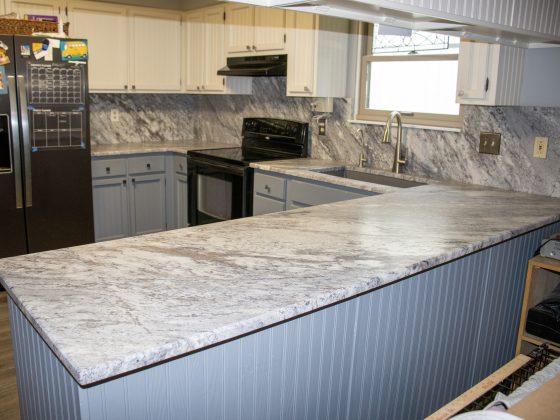 Granite Thunder White Leathered 3CM