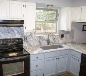 Granite Thunder White Leathered 3CM