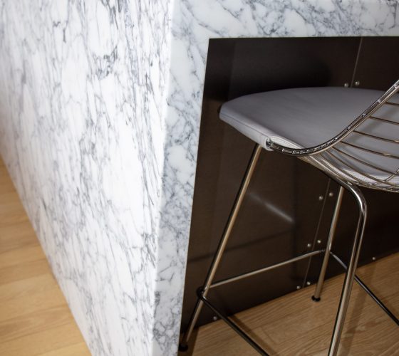 Marble Arabescato 2cm Kitchen Remodel by Olympia Stone project photo 5