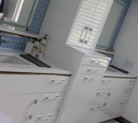white cabinet